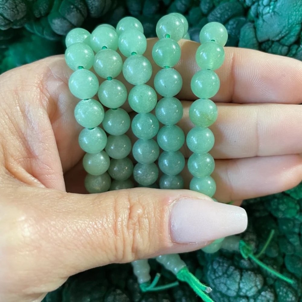 Elegant Green Aventurine 8mm Bracelet